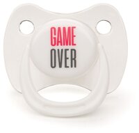 Пустышка силиконовая ортодонтическая Happy Baby Baby Pacifier 12-24 (1 шт) красный