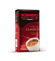 Кофе молотый Kimbo Aroma Classico вакуумная упаковка 250 г