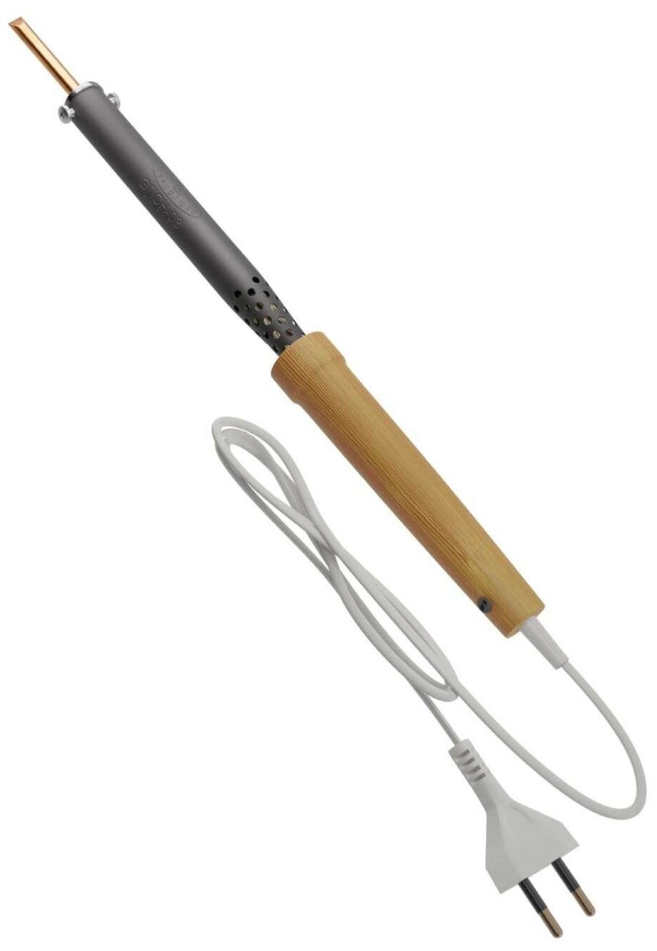 Паяльник бытовой 65 Вт Термолюкс, деревянная ручка. ЭПСН-03-65/220.