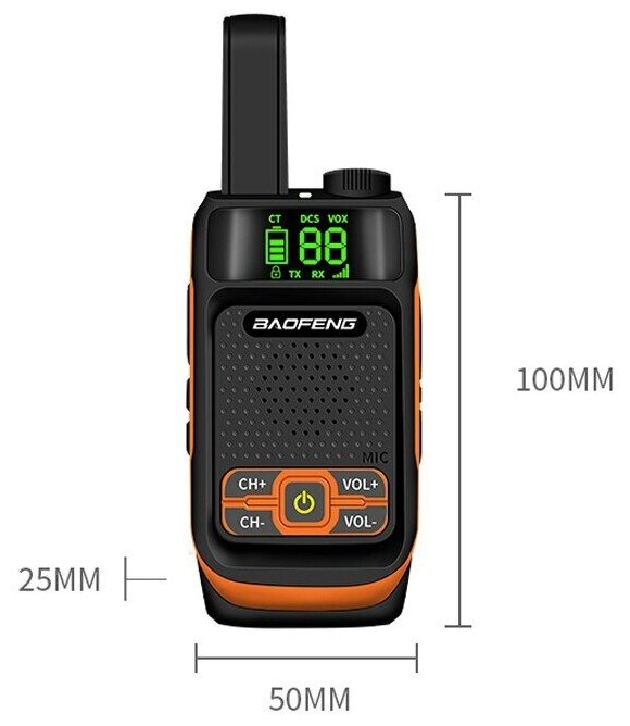 Рация Baofeng BF-T19 комплект 2 