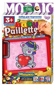 Danko Toys Аппликация из пайеток Baby Paillette Медвежонок PG-01-01