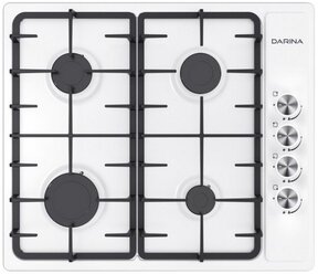 Газовая варочная панель DARINA 1T1 BGM 341 11 W, белый