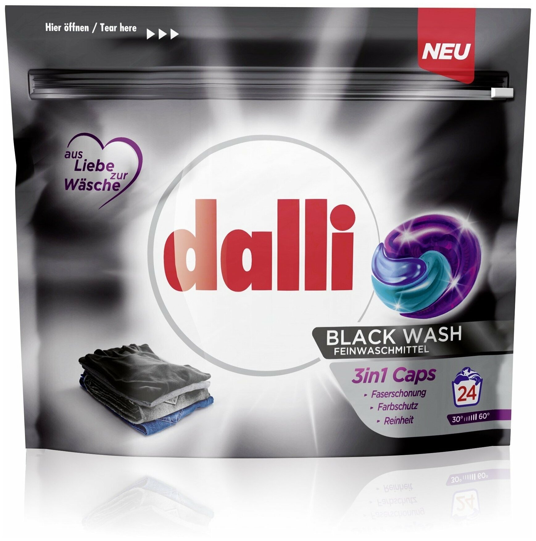 Капсулы для стирки Dalli Black Wash - фото №1