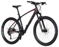 Горный (MTB) велосипед Author Modus 27.5 (2019) carbon matt/red/grey 16