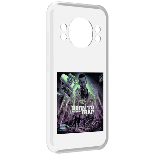 чехол mypads born to trap kizaru для samsung galaxy xcover pro 2 задняя панель накладка бампер Чехол MyPads Born to Trap Kizaru для Doogee S98 / S98 Pro задняя-панель-накладка-бампер