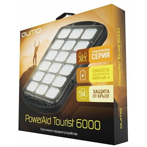 Портативное зарядное устройство Qumo PowerAid Tourist 113500₽