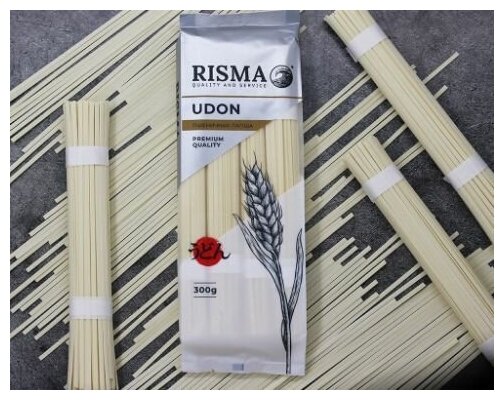 Макароны Удон лапша пшеничная RISMA Премиум, 300 г - фотография № 1