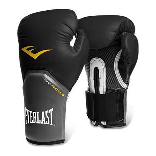 фото Боксерские перчатки everlast pro style elite черный 12 oz