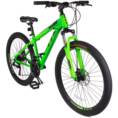 Велосипед подростковый 26 GTI зелёный 21 скорость 1450000₽