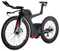Шоссейный велосипед Cervelo P5X Ultegra Di2 (2018) black/red XL (185-197) (требует финальной сборки)