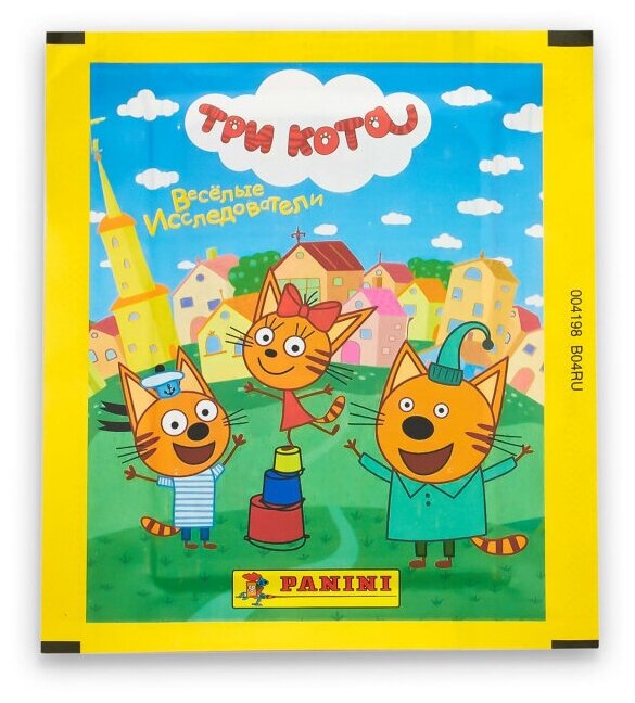 Наклейки Panini ТРИ кота (2),(5шт. в пакетике.), сезон 2021-22