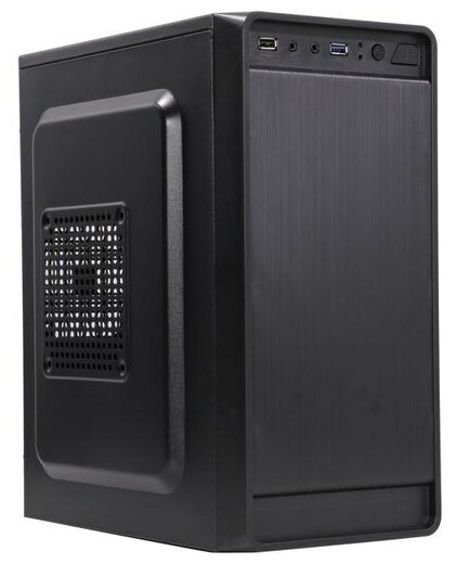 Minitower Exegate (baa-108u) Black MicroATX 350W (24+4пин) (ex283128rus) .