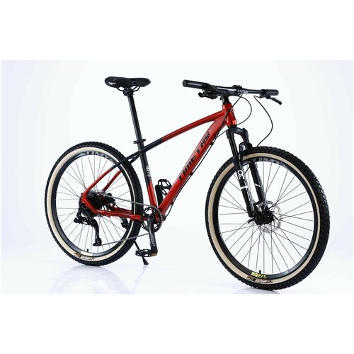 Велосипед горный TIMETRY TT061 29х21 Черно-Красный Гидравлический тормоз Алюминиевая рама 10 скоростей L-Twoo A7 Кассета 2600000₽
