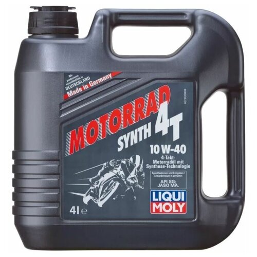 LIQUI MOLY 4-такт 10W40 Motorrad Synth синт. 4л.