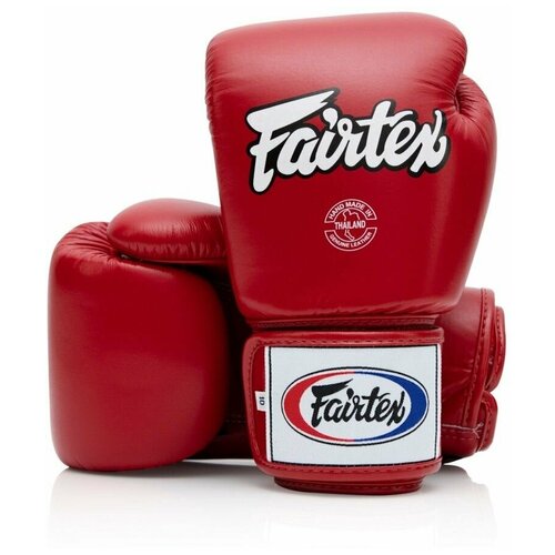 Боксерские перчатки Fairtex BGV1 Red (12 унций)