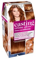 L'Oreal Paris Casting Creme Gloss Стойкая краска-уход для волос, 210, Черный Перламутровый