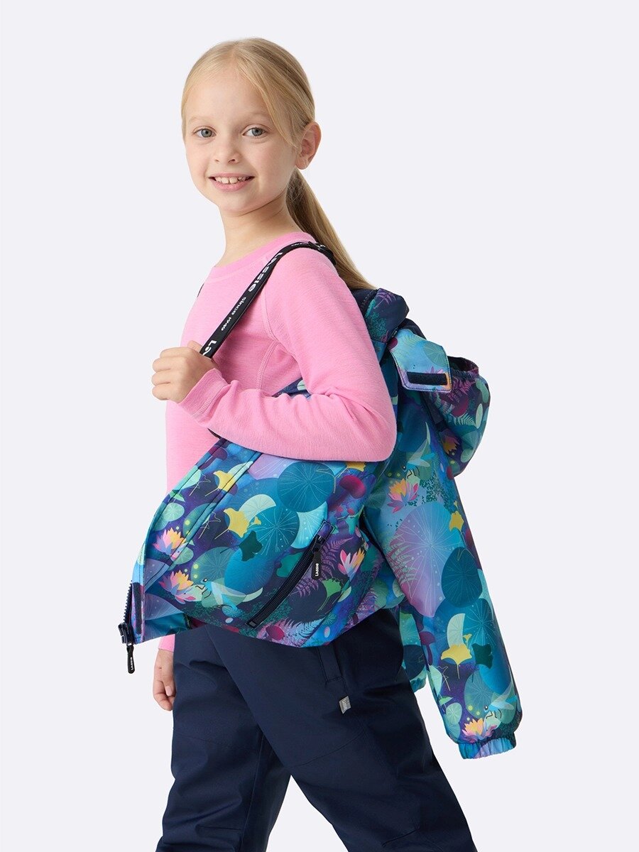 Куртка Lassie Jussi, размер 116, cиний — фото 1