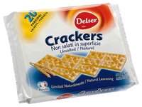 Крекеры Delser Crackers Non Salat без соли, 500 г