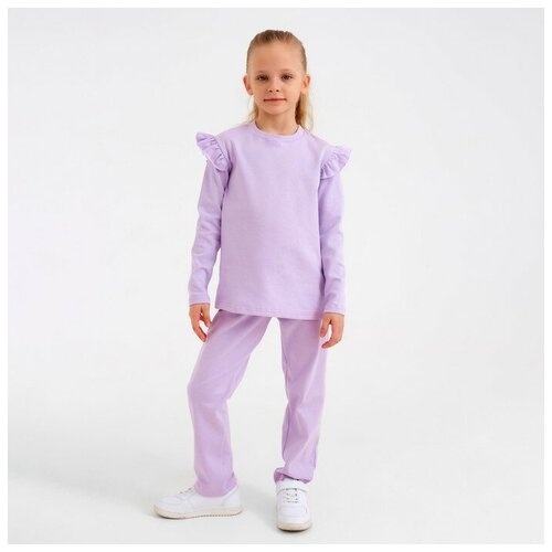 Комплект одежды Minaku, размер 104, фиолетовый комплект одежды minaku размер 80 фиолетовый