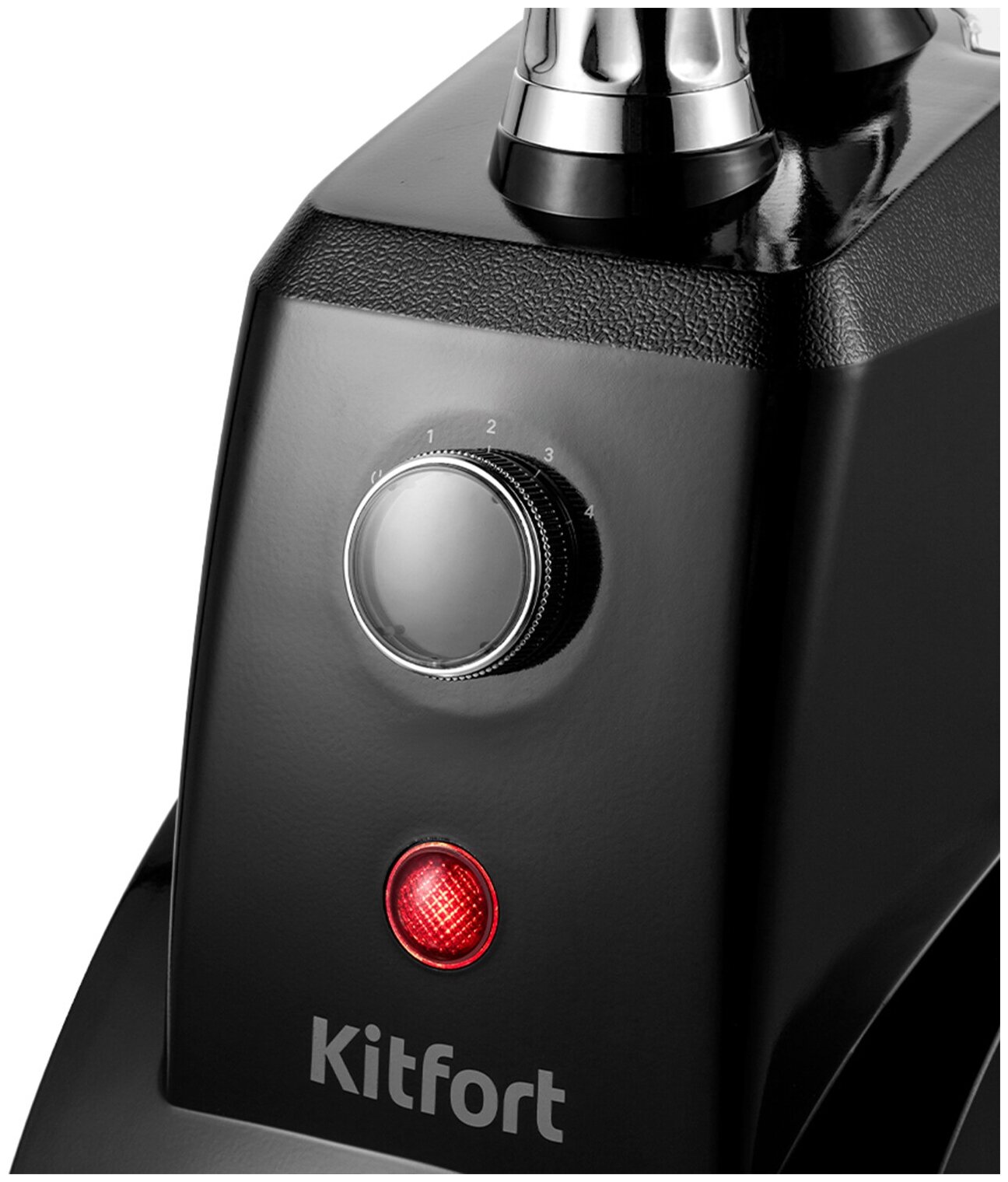 Отпариватель напольный Kitfort КТ-9125 2200Вт черный - фото №4