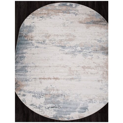 Ковер Merinos Naturel D994 beige-blue Овал 2.5x4м