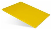 Доска разделочная 600х400х18 желтая пластик