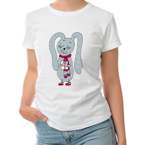 фото Футболка roly, размер s, белый