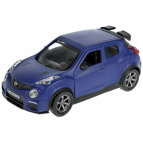 313417 Машина металл NISSAN JUKE-R 2.0 SOFT 12 см, двер,багаж, инерц, синий,кор.Технопарк