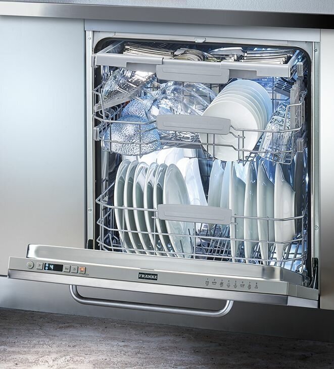 Встраиваемая посудомоечная машина Franke Best, Встраиваемая FDW 614 D7P DOS D, 60 см, 14 комплектов, 8 программ - фотография № 2