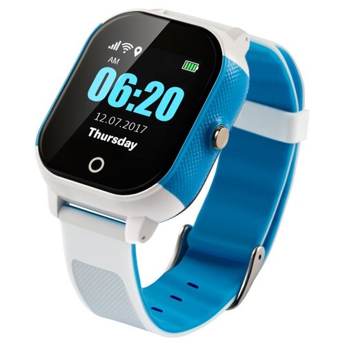 умные часы wonlex kt25 белый Детские умные часы Smart Baby Watch GW700S / FA23, белый/голубой