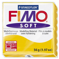 Полимерная глина FIMO Soft запекаемая апельсин (8020-41), 57 г