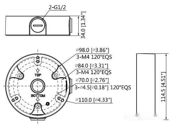 Кронштейн Dahua DH-PFA136 - фотография № 2