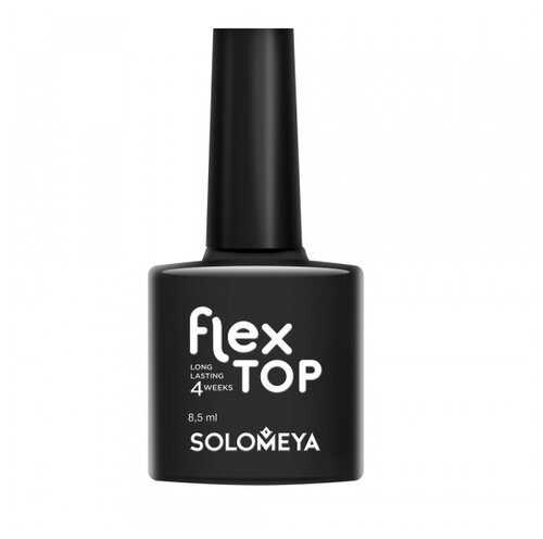 Solomeya Верхнее покрытие Flex Top Gel, бесцветный, 8.5 мл, 37 г