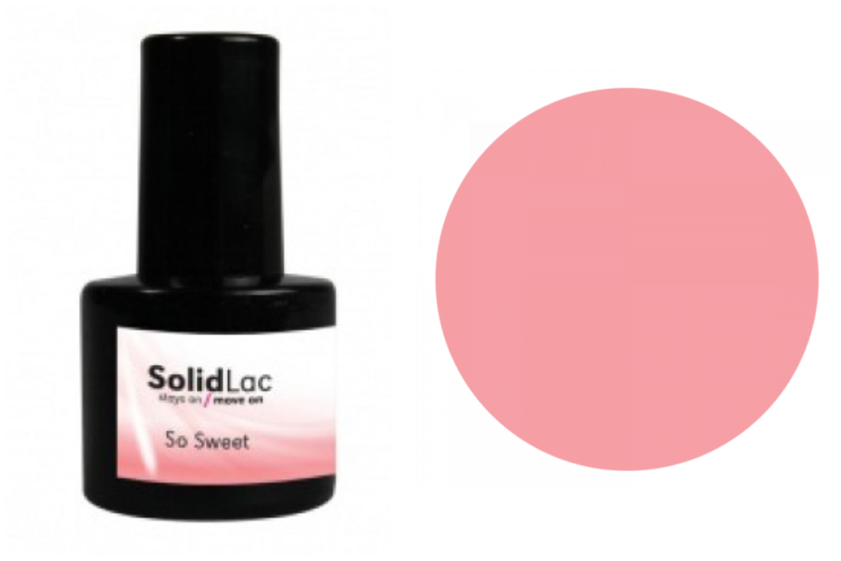 Nail Creation Гель-лак для ногтей SolidLac, 8 мл, цвет So Sweet