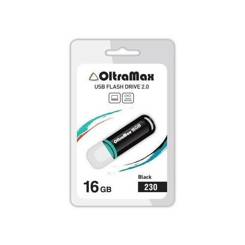 USB-флеш накопитель (OLTRAMAX OM-16GB-230 черный)