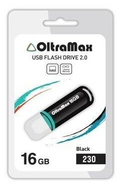 USB флэш-накопитель (OLTRAMAX OM-16GB-230 черный)