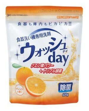 Порошок  для посудомоечной машины Nihon Detergent Automatic dish washer detergent порошок (апельсин)