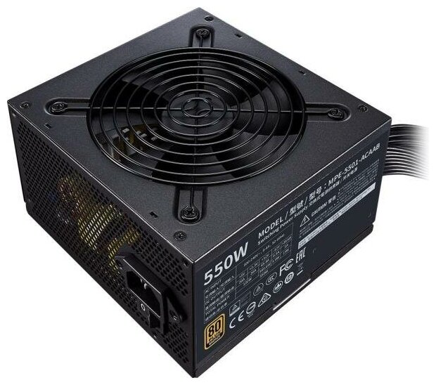 БП ATX 550 Вт Cooler Master MWE Bronze V2 (MPE-5501-ACAAB-EU)