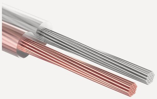 Изображение товара Кабель акустический REXANT 2х1,50 мм², прозрачный SILICON, бухта 100 м