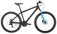 Горный (MTB) велосипед FORWARD Sporting 27.5 3.0 Disc (2019) черный/синий 17