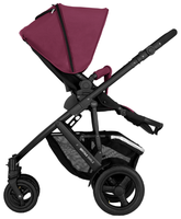 Универсальная коляска Britax Smile 2 (2 в 1) wine red denim