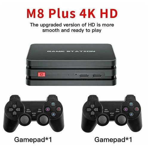 Игровая приставка GAME STATION M-8 PLUS 64 GB 10000 встроенных игр 379800₽