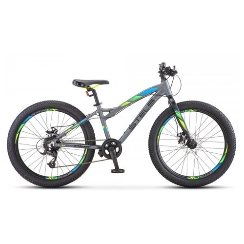 Подростковый горный MTB велосипед STELS Adrenalin MD 24 V010 2021 рама 135 Антрацитовый 2638200₽