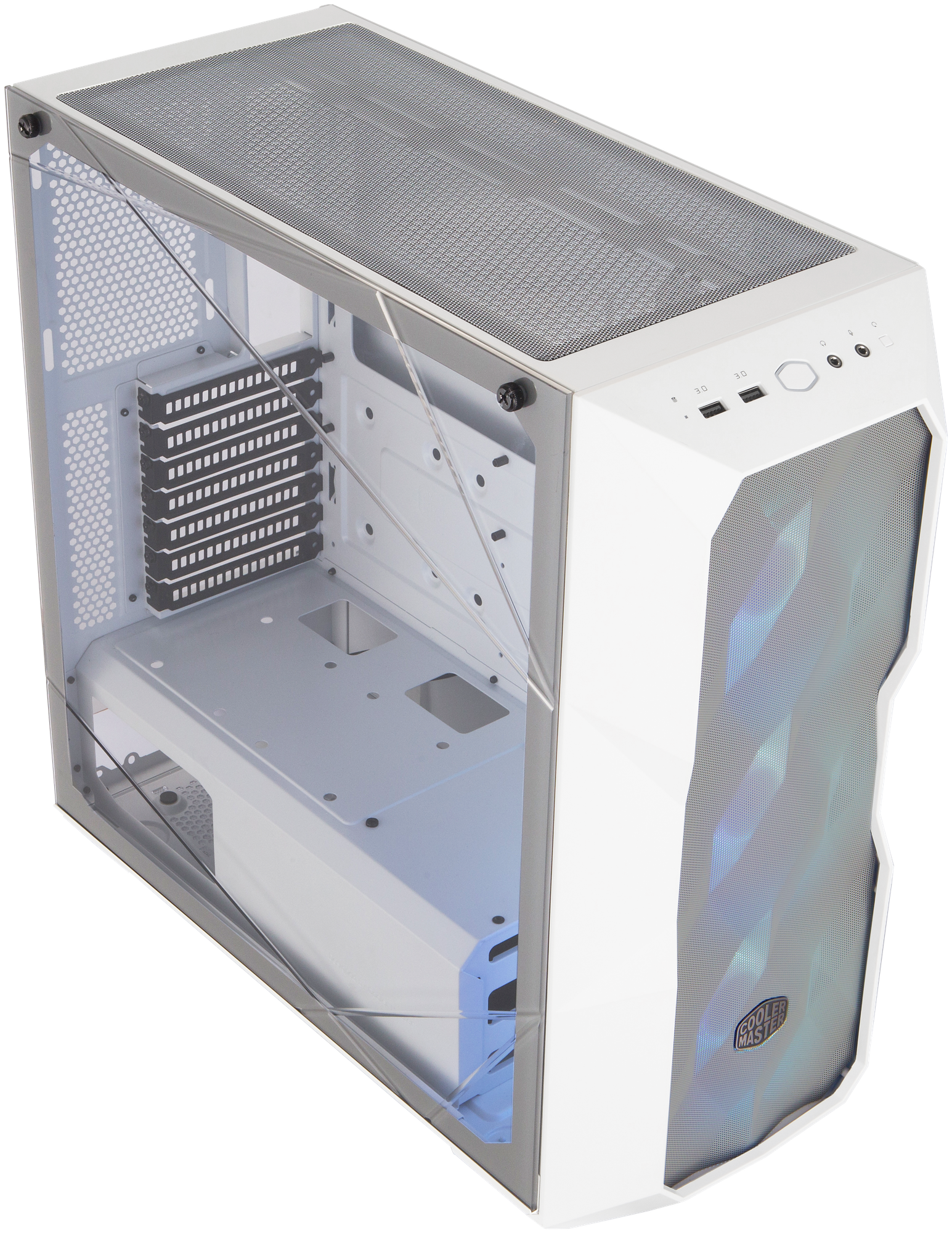 Корпус ATX COOLER MASTER MasterBox TD500 Mesh ARGB, Midi-Tower, без БП, белый [mcb-d500d-wgnn-s01] - фото №9