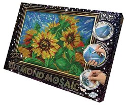 Danko Toys Набор алмазной вышивки Diamond Mosaic Подсолнухи (DM-02-02) 20х30 см