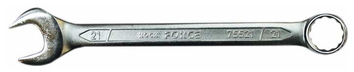 Ключ комбинированный 21мм RF-75521 12-гранный ROCKFORCE - фотография № 2