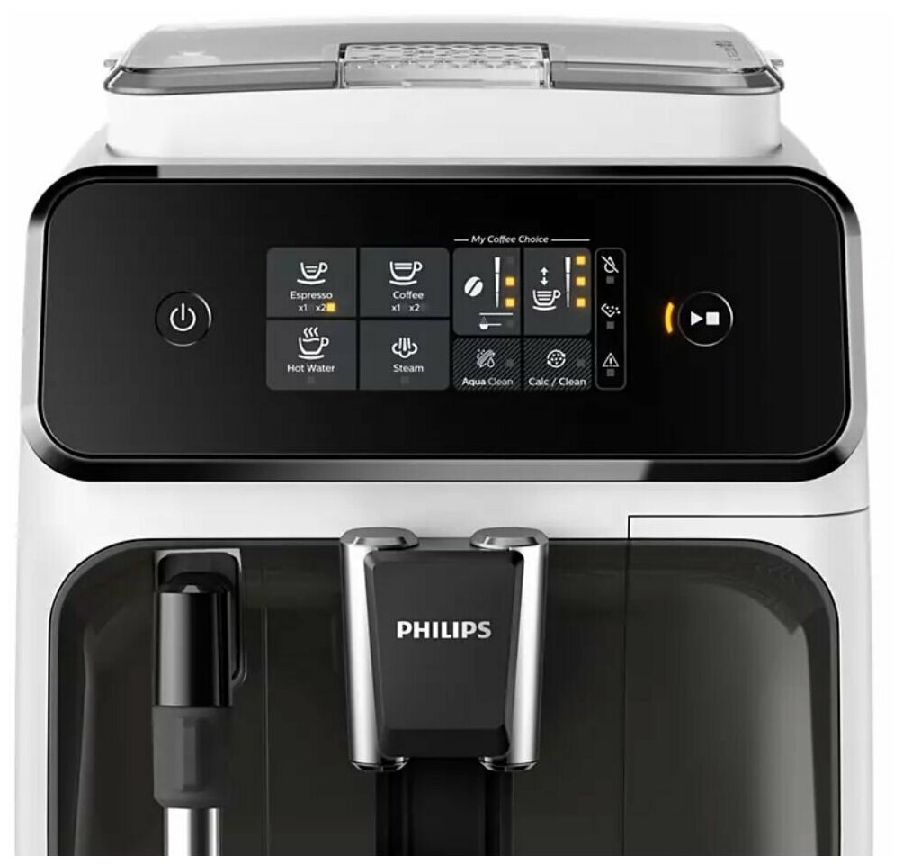 Кофемашина Philips Series 1200 EP1223/00 1500Вт черный/белый - фотография № 3