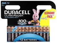 Батарейка Duracell LR03-12BL Ultra Power (12/144/39168) 12 шт картон