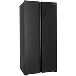 Холодильник NORDFROST RFS 480D NFB, Side-by-Side, 476 л, графитовый - изображение