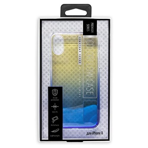 фото Чехол Smarterra ColorFlow для iPhone X градиент